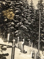 Foto kříže 20. léta 20. století